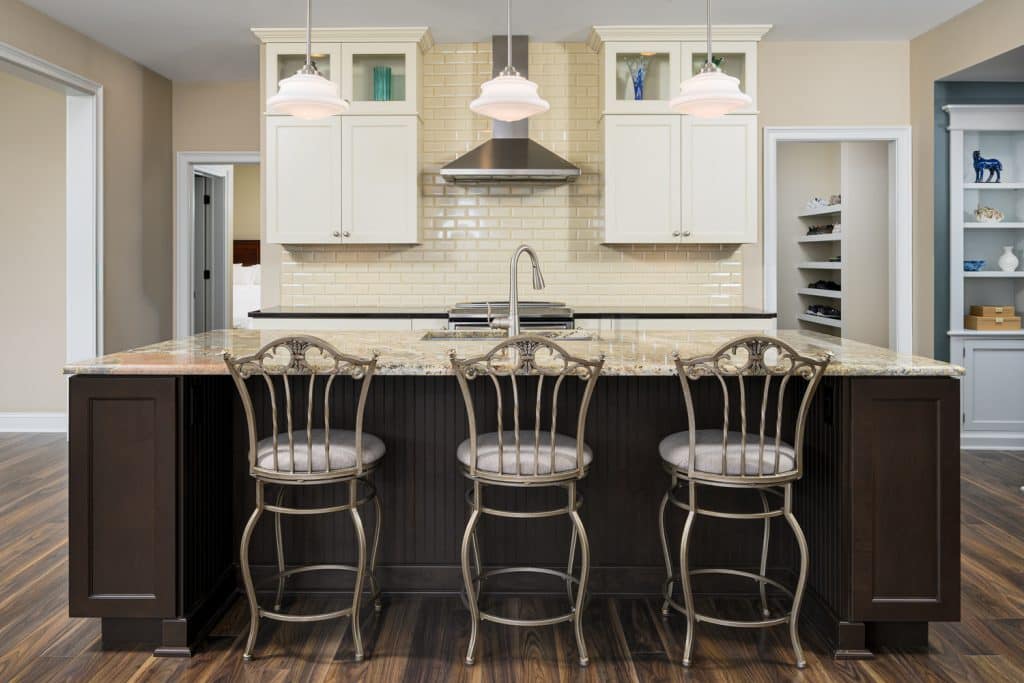 Single Point Perspective of Kitchen in Saratoga Springs ome